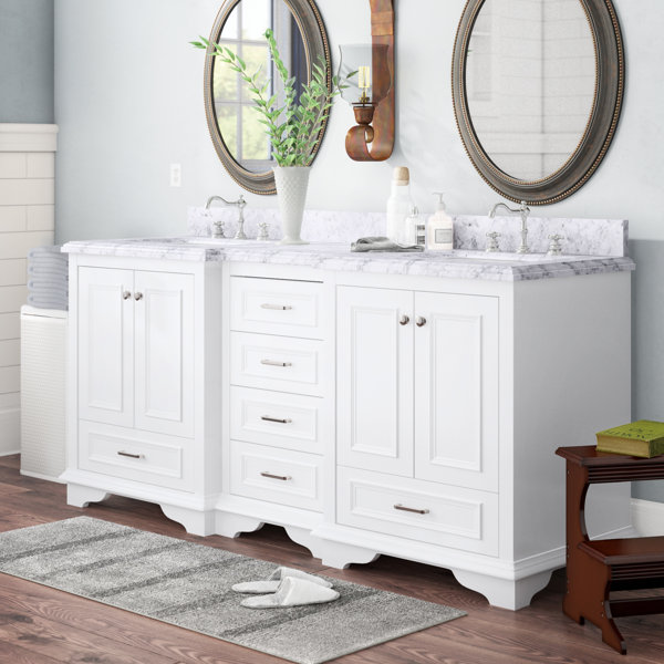 KBC Nantucket 72" Double Bathroom Vanity Set & Reviews Wayfair